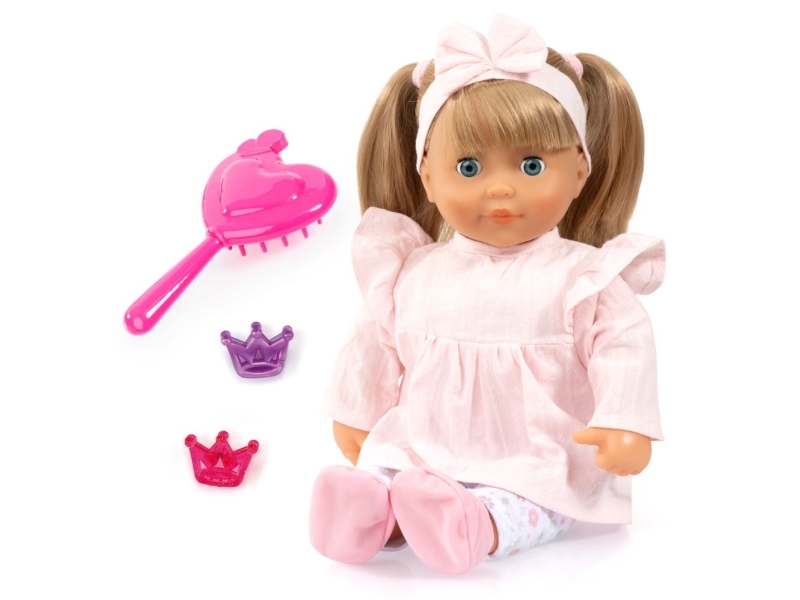 Bayer Design Min lille søster dukke med kys og smil 38 cm