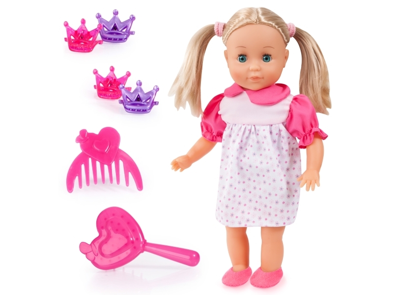 Charlene Doll 33 cm med hårspännen, borste m.m. | Leksaker - Figurer & Dockor - Bebisdockor | GameStuff