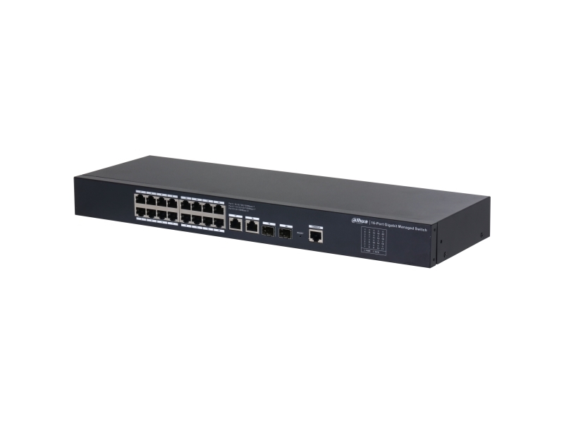 Dahua Technology Sg4020, Managed, L2, Gigabit Ethernet (10/100/1000), Vollduplex, Rack-Einbau, 1U