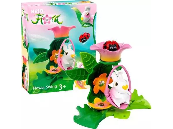 BRIO Azalea Flower Swing, 3 år, Flora, Grön, Orange, Rosa, Röd, Vit | Radiostyrd - Övriga - Reservdelar och tillbehör | GameStuff