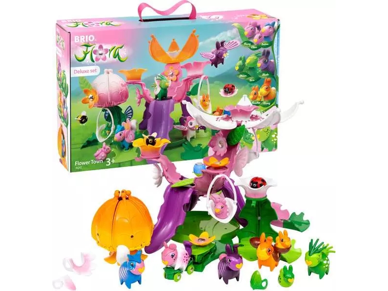 BRIO Flower Town, 3 år, Flora, Grön, Orange, Rosa, Vit, Gul | Radiostyrd - Övriga - Reservdelar och tillbehör | GameStuff