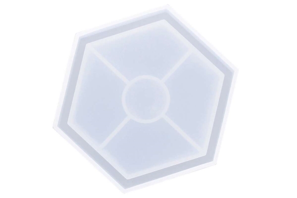 Silikoneform hexagonal 11,5x10cm