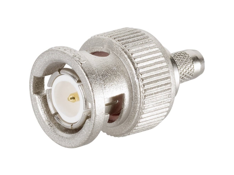 Telegärtner Bnc-Kabelstecker Crimp G02 75 Ohm, Crimp/Crimp, Standard, A0231, G02 (Rg-59 B/U) - 1 Stück (J01002f1288z)