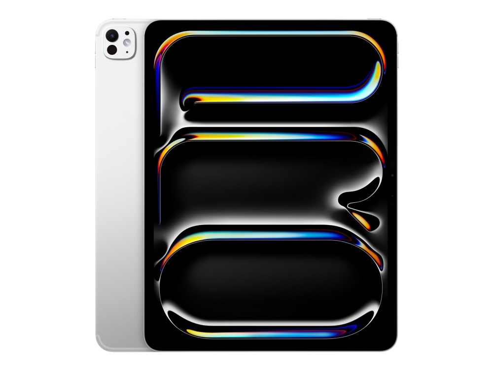Apple 13-inch iPad Pro M5 Wi-Fi + Cellular - Tablet - 1 TB - 13 Tandem OLED (2752 x 2064) - med standardglas - 3G, 4G, 5G - sølv