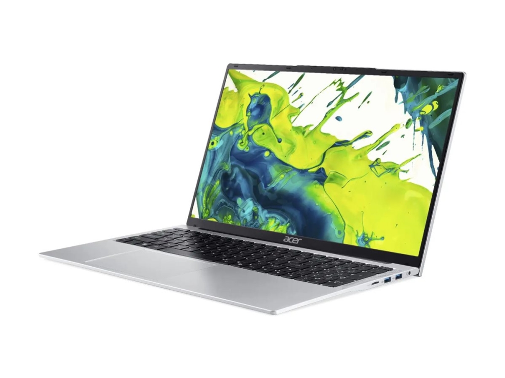 Acer Aspire Lite 17 AL17-31P - Intel N-series - N355 / upp till 3.9 GHz - Win 11 Home - Intel Graphics - 8 GB RAM - 512 GB SSD - 17.3 IPS 1920 x 1080 (Full HD) - Wi-Fi 6 - ljus silver - kbd: Nordisk | Datorer & Surfplattor - Bärbar dator | GameStuff