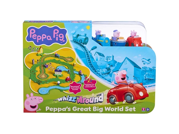Peppa Pig Whizz Around Peppos pasaulio žaidimų rinkinys