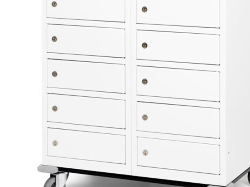 Hjulbas PC-skåp 2x6 fack 550 mm | Baby & barn - Utrustning för barn - Liggstol | GameStuff