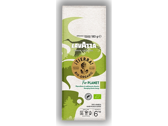 Lavazza ¡Tierra! For Planet, 180 G, Leichte Röstung, Kaffee, Mokka, 100% Arabica, 1 Stück(E), Tasche