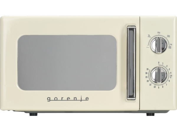 Gorenje MO20E1HRL, Bänkdiskmaskin, Enbart mikrovågsugn, 20 l, 700 W, Rotations-, Vit | Vitvaror - Ugnar - Mikrovågsugnar | GameStuff