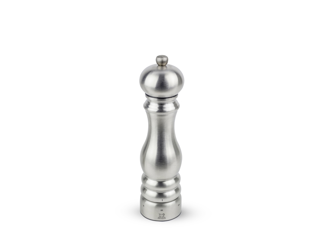 Peugeot Paris Chef, Salt Grinder, Stainless Steel, Stainless Steel, Stainless Steel, 220 Mm, France