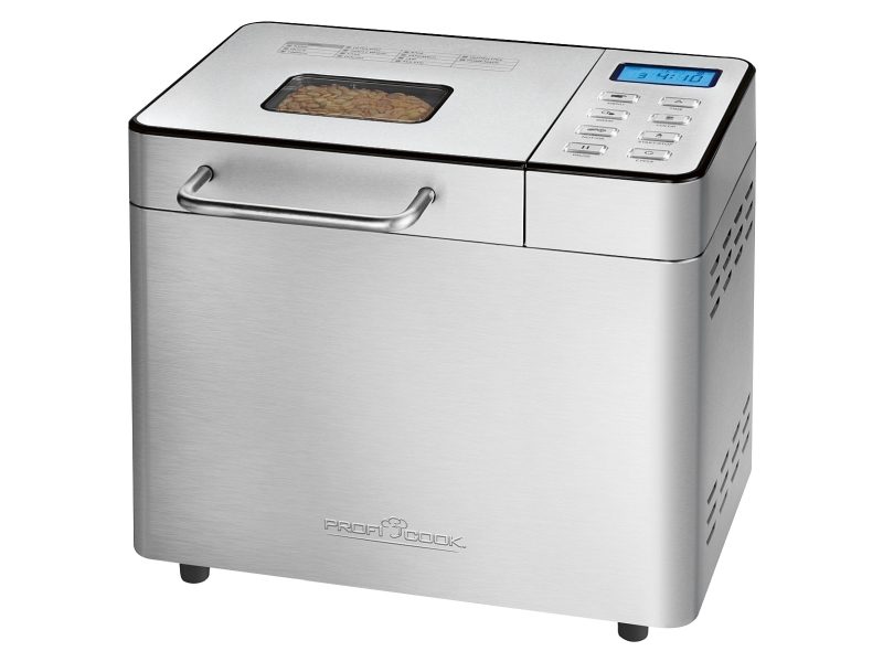 ProfiCook PC-BBA 1282, 1,5 kg, Forsinket start-timer, Visningsvindue, Timer, Variabel skorpe bruning kontrol, Holde varm funktion