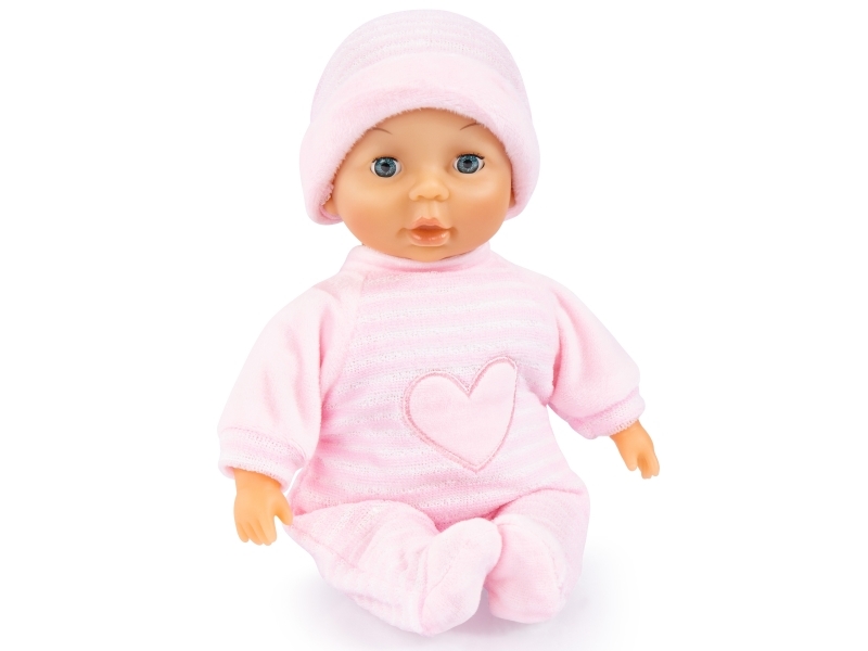 Bayer Design Min Første Baby Dukke 28cm - Pink | Amning - Babyflaskvärmare | GameStuff