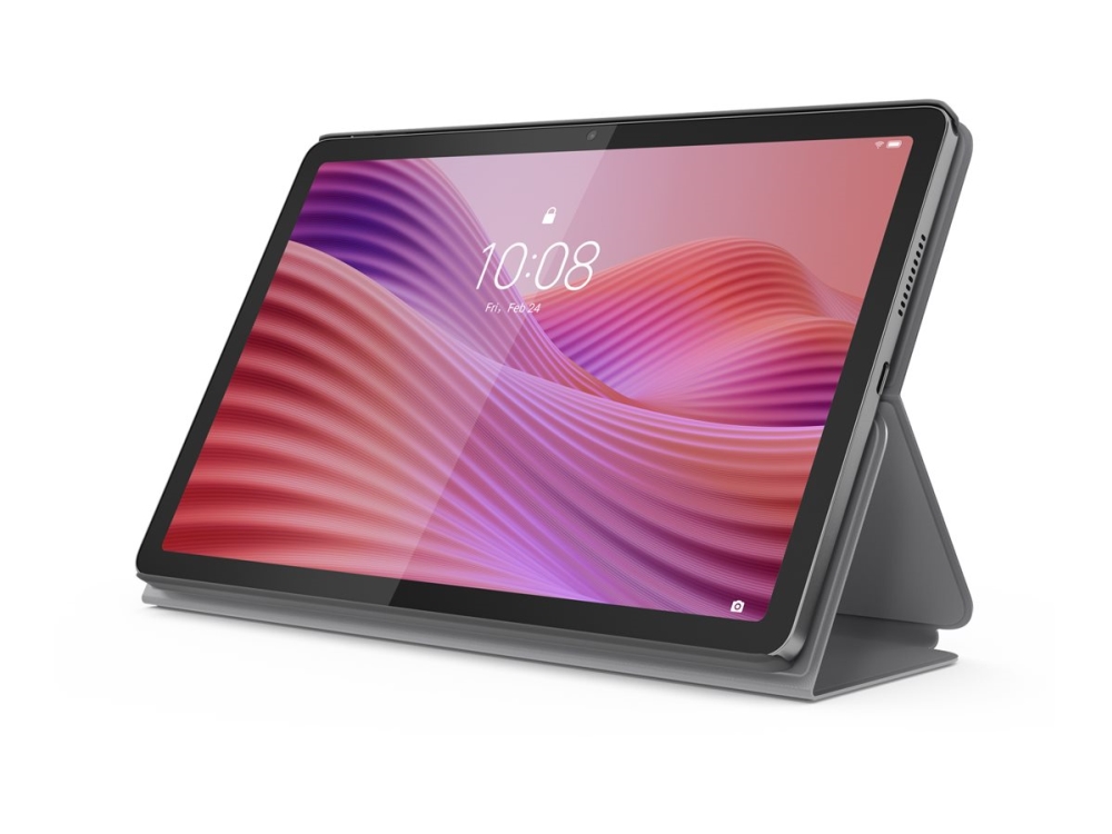 Lenovo Tab ZAEH - Tablet - Android 14 eller senere - 128 GB eMMC - 10.1 IPS (1920 x 1200) - microSD indgang - luna-grå