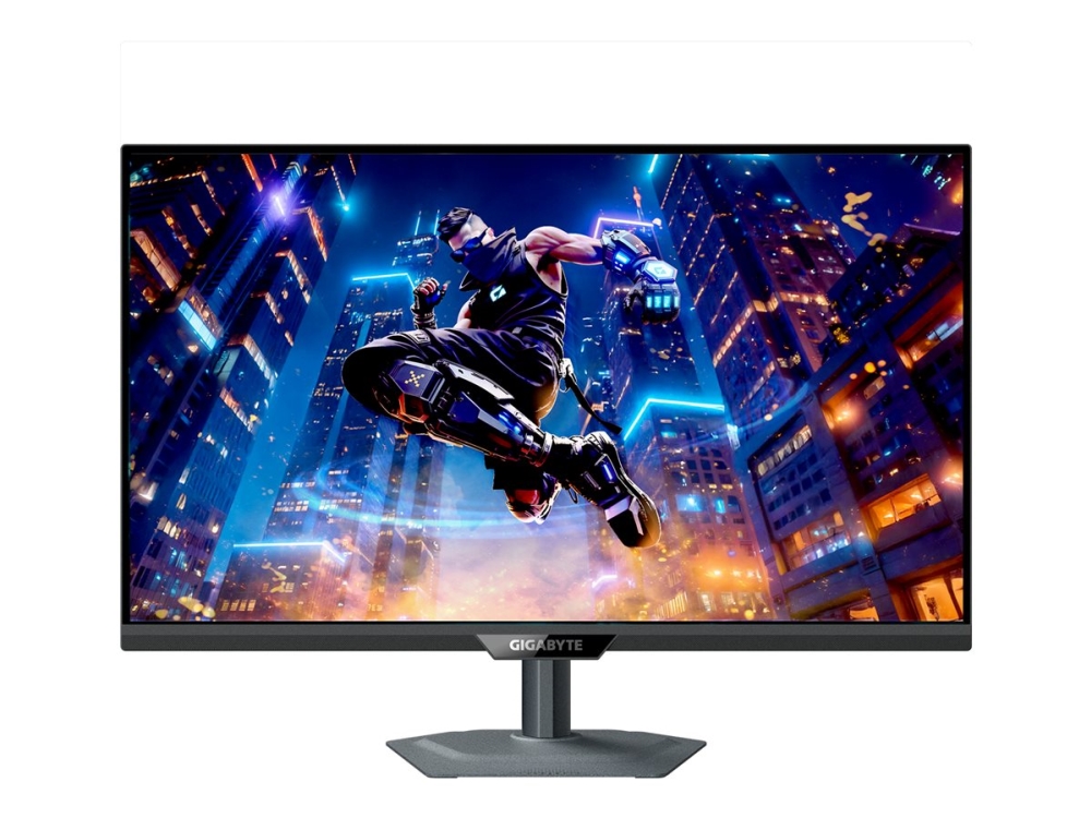 Gigabyte M27UP - LED-skärm - spel - 27 - 3840 x 2160 4K @ 160 Hz - SS IPS - 350 cd/m² - 1000:1 - DisplayHDR 400 - 1 ms - 2xHDMI, DisplayPort, USB-C - högtalare