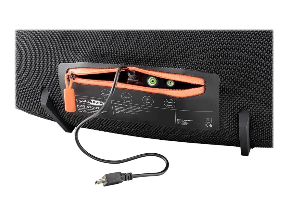 Caliber HPG430BT - Højttaler - til transportabel brug - trådløs - Bluetooth - 20 Watt