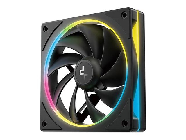 DeepCool FL12 SE - Kabinet køler - 120mm - Sort med RGB LED lys - 29 dBA