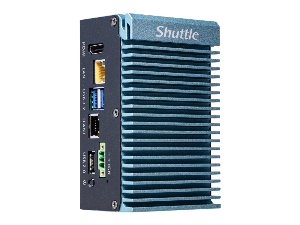 Shuttle SPCEL02 - Industrial computer - USFF 1 x Atom X series J6412 / upp till 2.6 GHz - RAM 0 GB - SSD 0 x 0 GB - UHD Graphics - Gigabit Ethernet - inget OS - skärm: ingen - TAA-kompatibel | Datorer & Surfplattor - Stationära datorer - Barebones | GameStuff