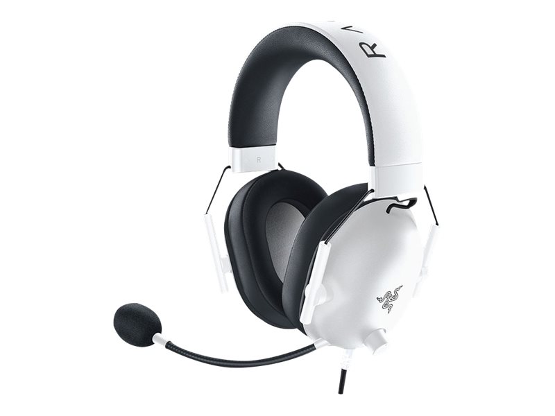Razer Blackshark V2 X, Kabelgebunden, 12 - 28000 Hz, Gaming, 240 G, Kopfhörer, Schwarz, Weiß