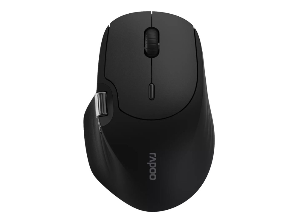 Rapoo Mt560, Laser, Rf Wireless + Bluetooth, 4000 Dpi, Schwarz