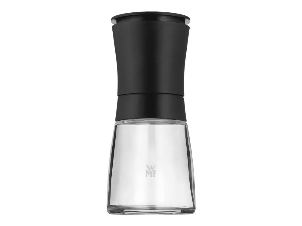 WMF TREND, Pippurimylly, Musta, Läpinäkyvä, Lasi, Muovi, 60 mm, 60 mm, 140 mm