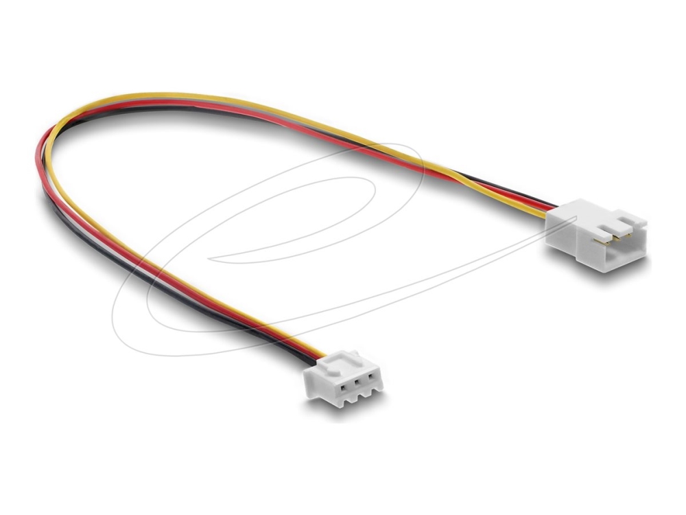 Delock - Förlängningsströmkabel till fläkt - 3 PIN intern effekt (hona) till 3 PIN intern effekt (hane) - 30 cm | Datorer & Surfplattor - Servertillbehör - Övriga tillbehör | GameStuff