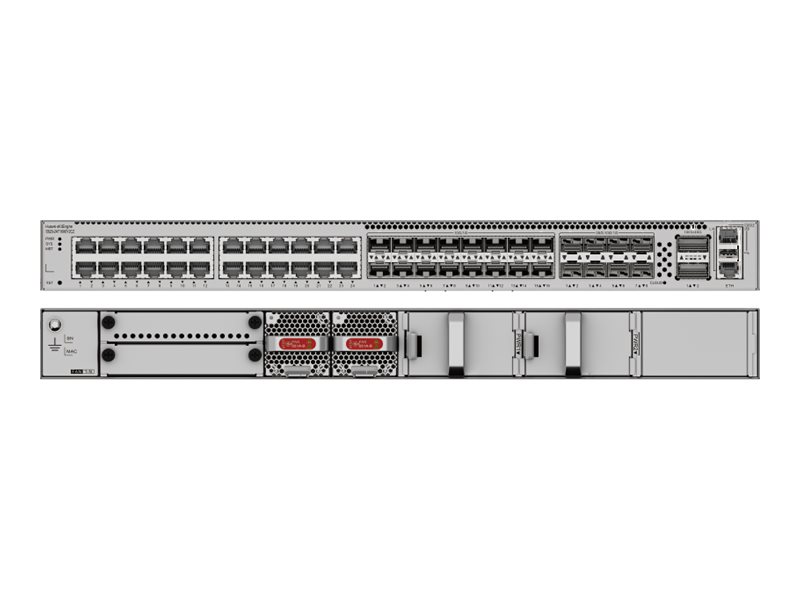 Huawei S620-24T16x8y2cz (24*10/100/1000Base-T Ports, 16*10Ge Sfp+ Ports, 8*25Ge Sfp28 Ports, 2*100Ge Qsfp28 Ports, Expansion Card Slot, With 1*Ac Pow