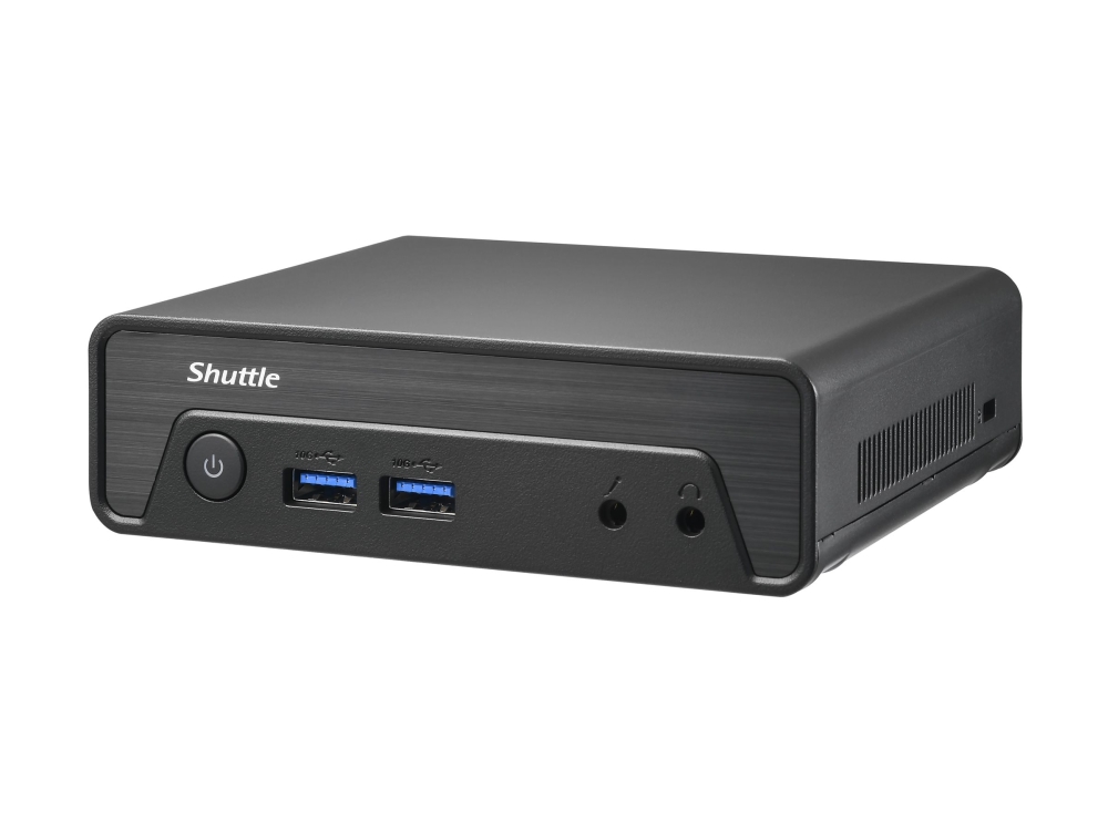 Shuttle XPC nano NE10N - Barebone - mini-PC 1 x N-series N100 / upp till 3.4 GHz - RAM 0 GB - UHD Graphics - Gigabit Ethernet - svart | Datorer & Surfplattor - Stationära datorer - Barebones | GameStuff
