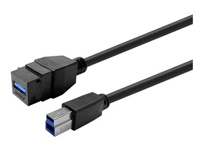 Vivolink Pro - Usb-Kabel - Usb Type A (Hun) Nøglesten Til Usb Type B (Han) - Usb 3.2 Gen 1 - 5 V - 1 A - 3 M - Signalforstærker - Sort