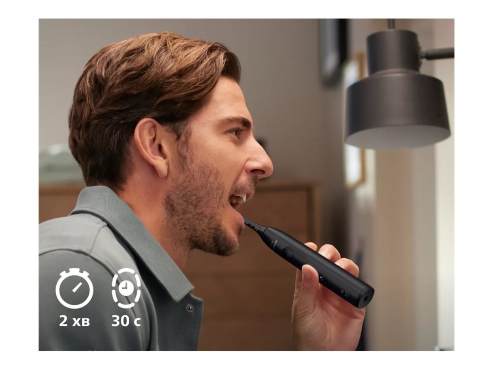 Philips Sonicare 5500 series HX7111 - Tandborste - svart | Hälsa - Tandvård - Elektrisk tandborste | GameStuff