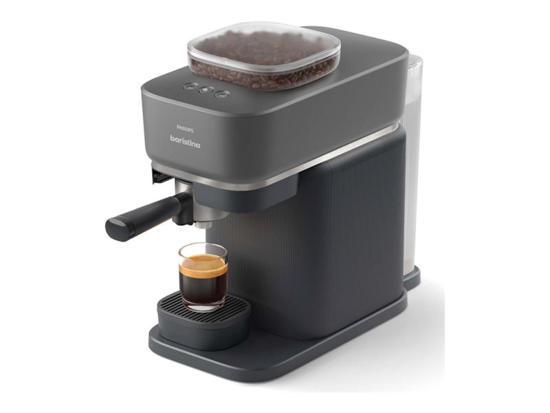 Philips Bar300/60, Espressomaschine, 1,2 L, Kaffeebohnen, Eingebautes Mahlwerk, Schwarz
