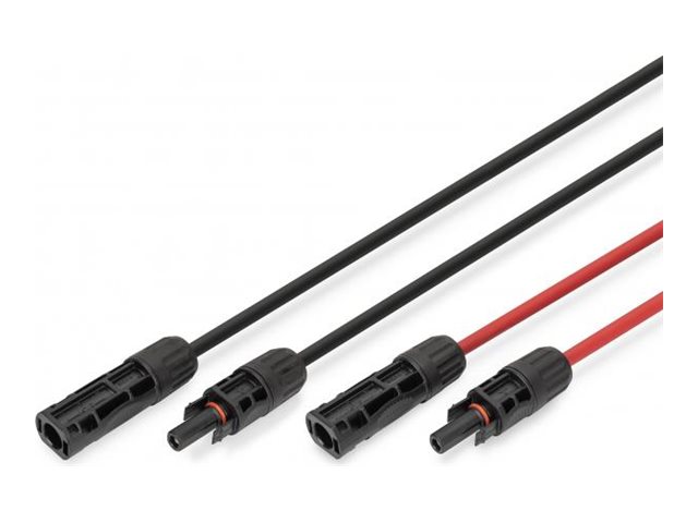Digitus Dk-Scec66-0100, Kabel, Schwarz, Rot, 6 Mm², Mc4, Männlich, Weiblich