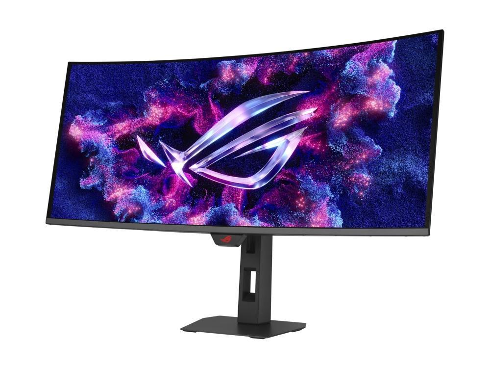 ASUS ROG Strix XG34WCDG - OLED-monitor - spel - böjd - 3440 x 1440 UWQHD @ 175 Hz - 1000 cd/m² - 1500000:1 - DisplayHDR 400 True Black - 0.03 ms - 2xHDMI, DisplayPort, USB-C - svart | Spel - Bildskärmar & tillbehör - Bildskärmar | GameStuff
