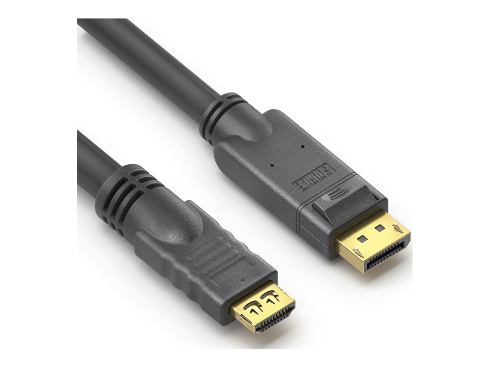 Purelink Pi5110-125, 12,5 M, Displayport, Hdmi, Männlich, Männlich, Gerade