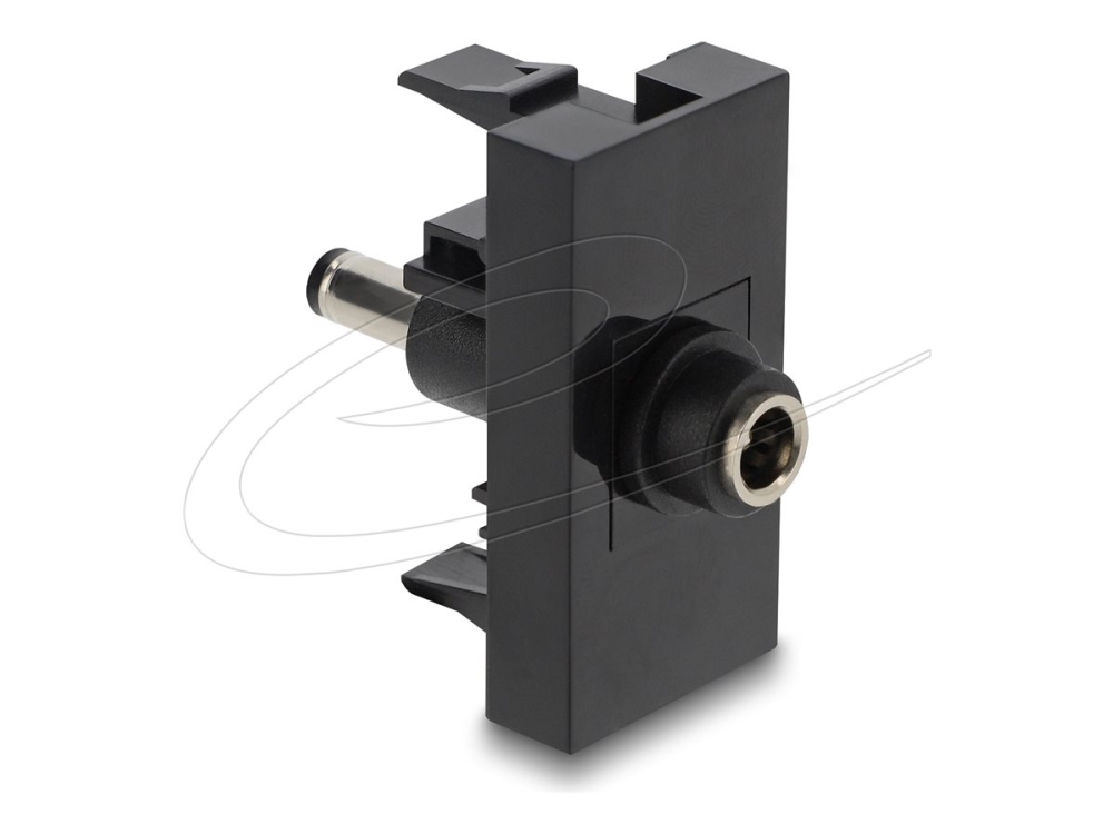 Delock Easy 45, Gleichstrom, Weiblich, Männlich, Gerade, Gerade, Schwarz