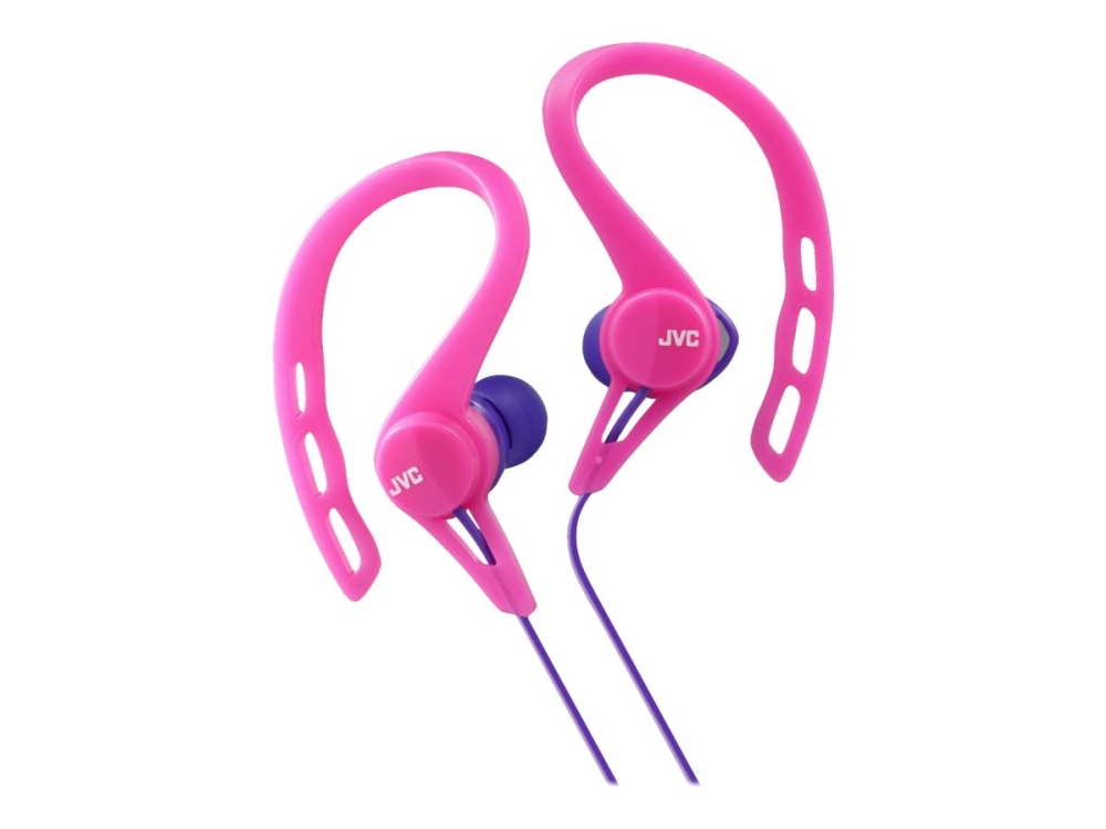 JVC HA-ECX20 - Hörlurar - inuti örat - montering över örat - kabelansluten - 3,5 mm kontakt - rosa | TV, Ljud & Bild - Hörlurar & Mikrofoner | GameStuff