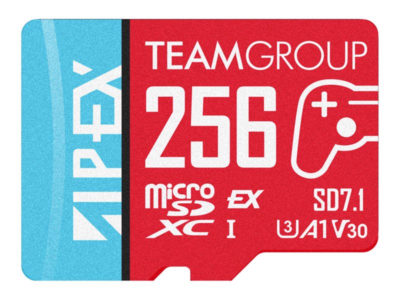 Apex Sd7.1 256 Gb Sdxc (Rot/Blau, Microsd Express)