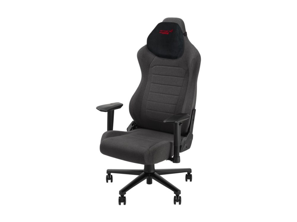 ASUS ROG Aethon - Spelstol - ergonomisk - armstöd - T-formad - lutning - stålram - fabric gray | Spel - Gamingmöbler - Gamingstolar | GameStuff