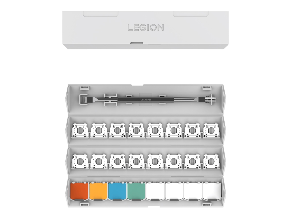 Lenovo Legion - Tastedækkesæt - hvid, blå, gul, grøn, orange