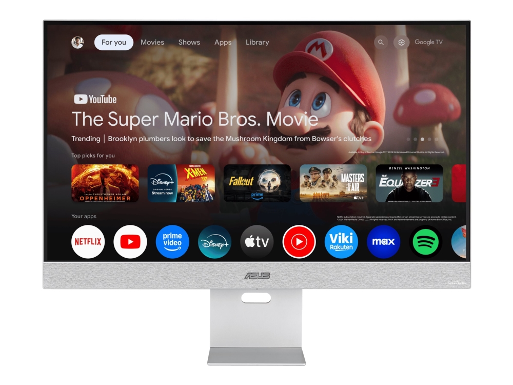 Asus Zenscreen Smart Ms32uc - Led-Skærm - 32" (31.5" Til At Se) - 3840 X 2160 4K @ 60 Hz - Ips - 400 Cd/M² - 1000:1 - Displayhdr 400 - 5 Ms - Hdmi, D
