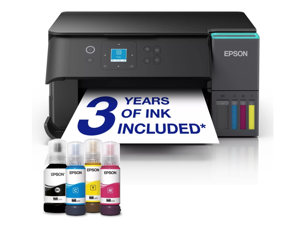Epson L4360, Tintenstrahl, Farbdruck, 4800 X 1200 Dpi, A4, Direktdruck, Schwarz