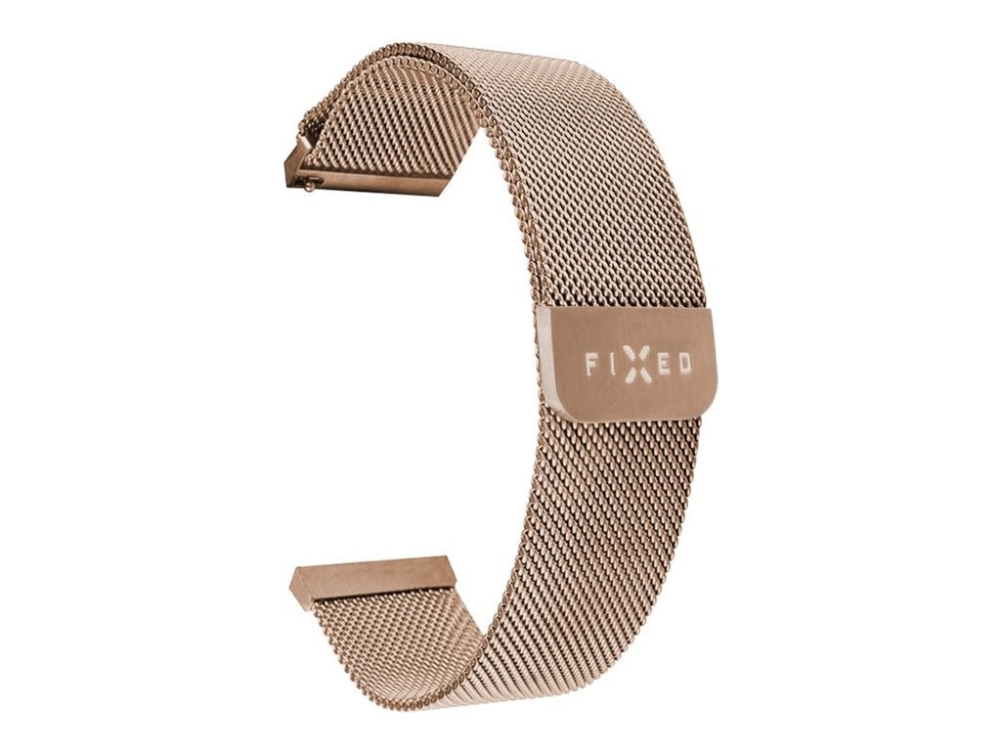 FIXED - Løkke for smart watch - 20 mm, quick release - roseguld