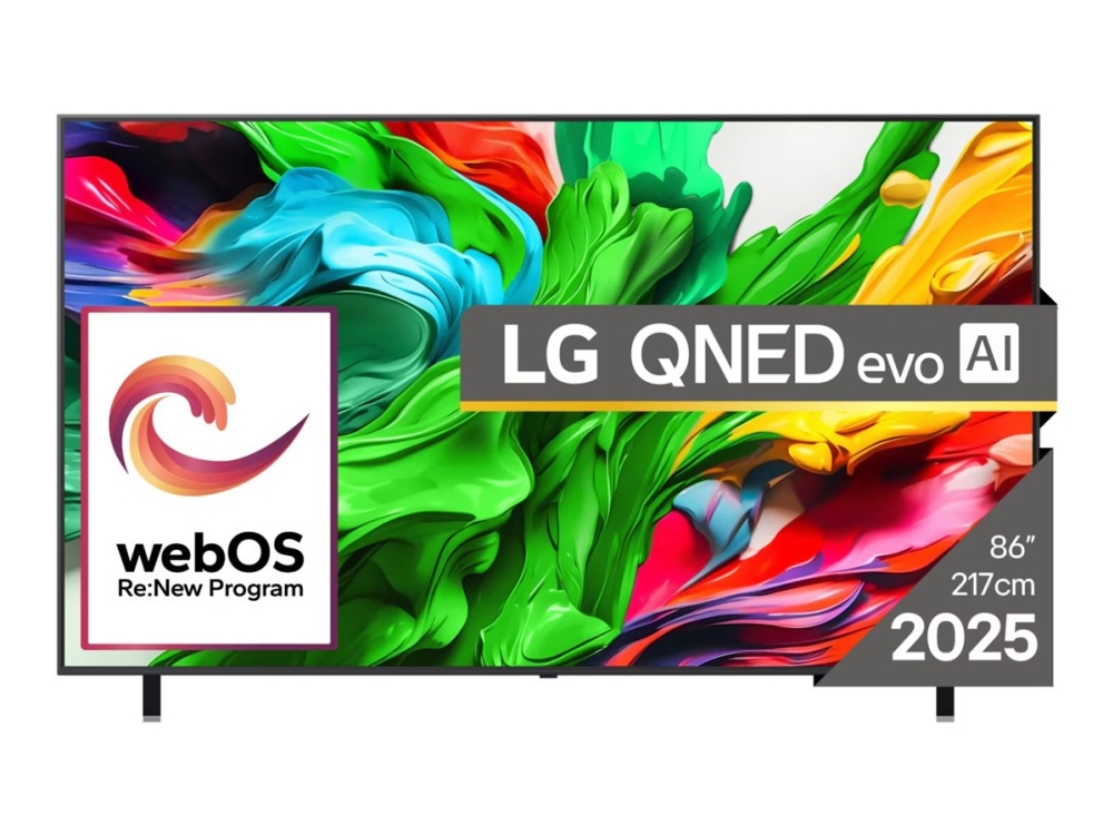 Lg Qned Ai 86Qned85a3c, 2,18 M (86"), 3840 X 2160 Pixel, Qned Evo, Smart Tv, Wi-Fi, Sortieren