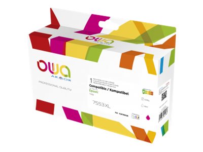 Owa - 49 Ml - Magenta - Kompatibel - Genproduceret - Blækpatron (Alternativ Til: Epson T7553) - For Epson Workforce Pro Wf-6530, 8010, 8090, 8090 D3t