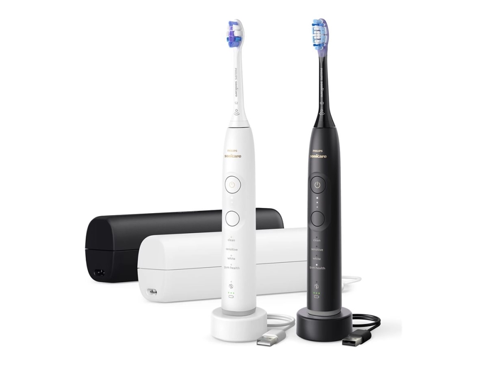 Philips Sonicare 7100 series HX7429 - Tandborste - vit / svart | Hälsa - Tandvård - Elektrisk tandborste | GameStuff