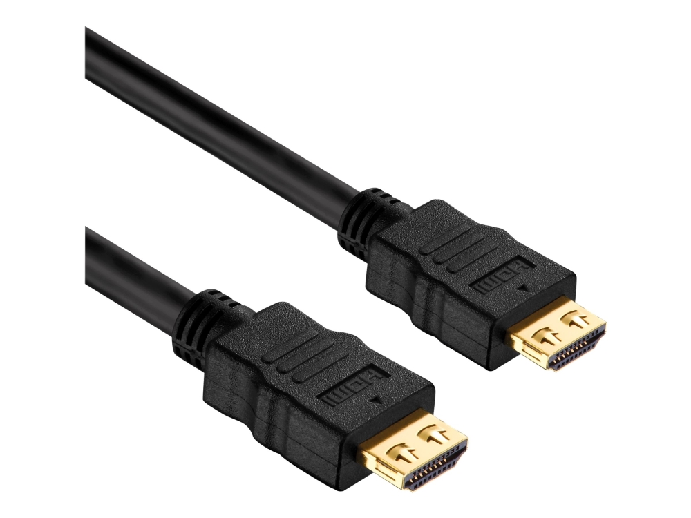 Purelink Pureinstall Series - Hdmi-Kabel Med Ethernet - Hdmi Han Til Hdmi Han - 1 M - Tripel-Afskærmet - Sort - 4K Support
