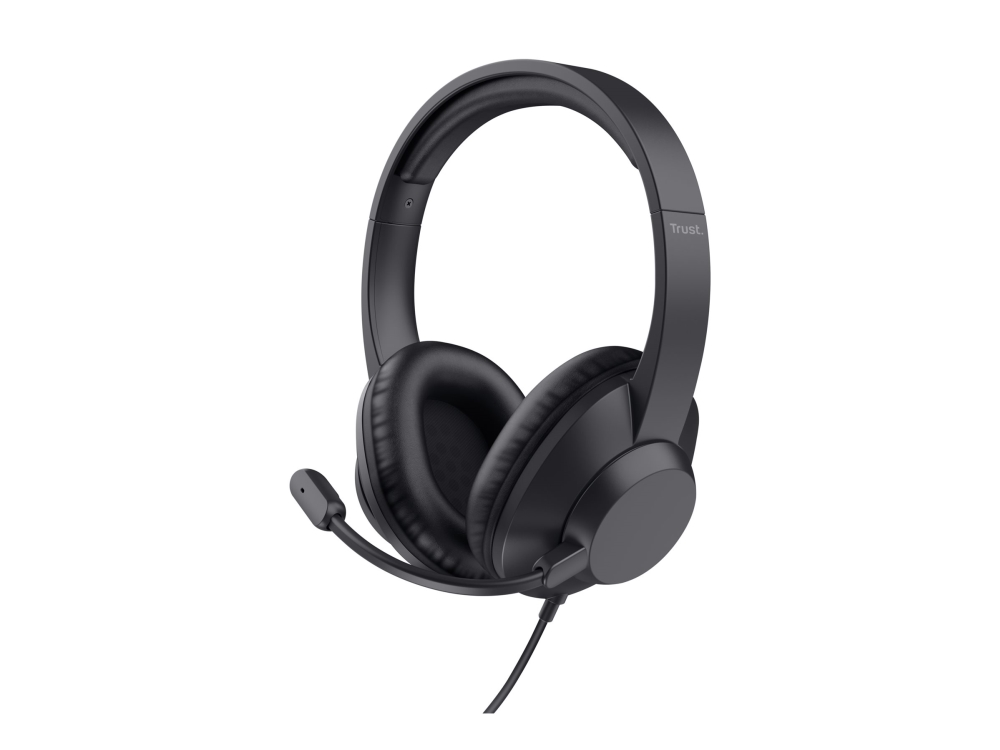 Trust Ayda Max - Headset - På Øret - Kablet - 3,5 Mm Jackstik