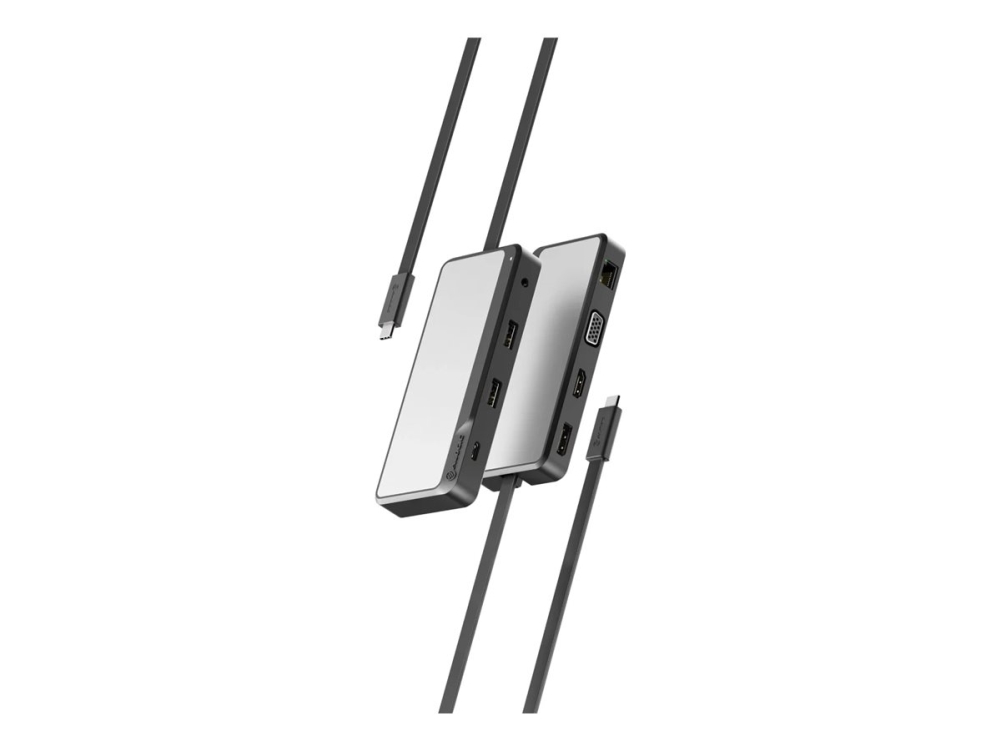 Alogic Fusion Pro Nexus - Dockingstation - Usb-C - Vga, Hdmi, Dp, Usb-C - 1Gbe