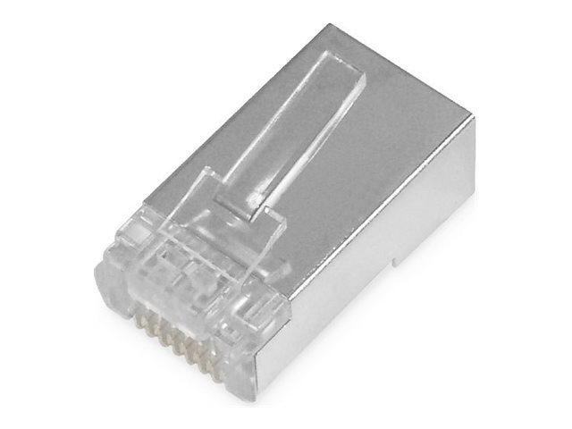DIGITUS - Nätverkskontakt - RJ-45 (hane) - skärmad - CAT 6 - klar (paket om 100) | Lauritz Knudsen - Övrige El-artiklar (LK) - LK IHC NET® Trådlös | GameStuff