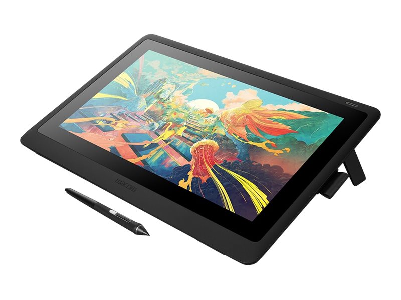 Wacom Cintiq 16 - Digitaliserare - 34.5 x 21.5 cm - elektromagnetisk - kabelansluten - USB-C, HDMI | Datortillbehör - Möss & Tangentbord - Ritbord | GameStuff