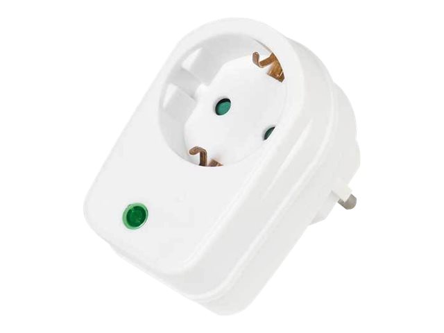 Vivanco ÜSP 1W - Överspänningsskydd - vit | Datorer & Surfplattor - UPS - Störningsskydd | GameStuff